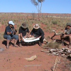 Discussing a possible route first thing in the morning