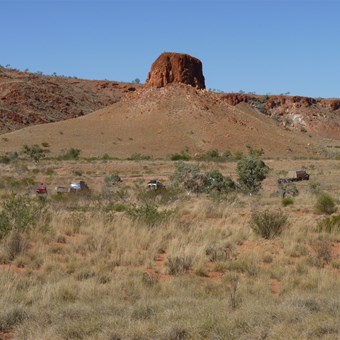 Our convey in the final stages heading towards Darlsen