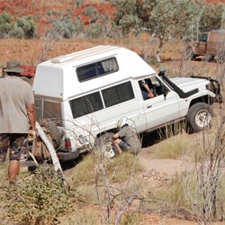 Check the oil and water while you're there please John
