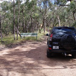 Entering the only section that you can drive into