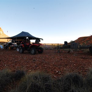 Tuck Truck Camp - The Mick O mobile.  This is what it was built for.