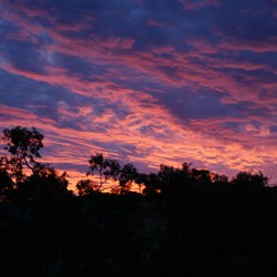 A magnificent sunset