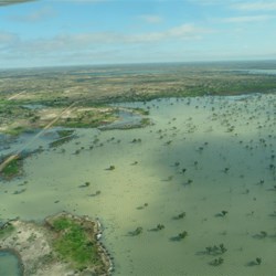 Birdsville Track under water