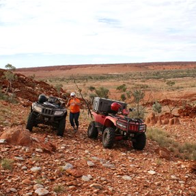 The quads looking north across the Broadhurst Valley