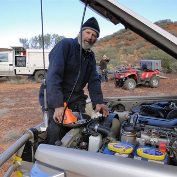 He mightn't look like much but he was the best we could find out here!