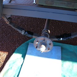 One of the many uses for Gaffer tape - Spring repairs