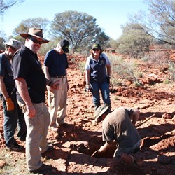 Outback Al being forced to dig his own grave ;-)