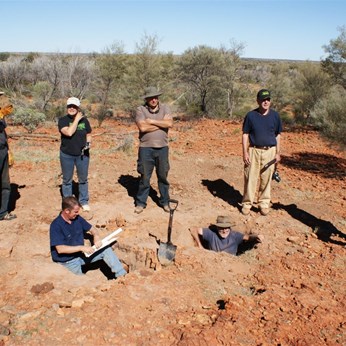 Morning photo session at the Red Bluff Rockholes