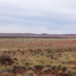 The view north east from Diorite Hill