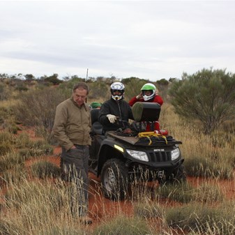 Big John, JW and Suze out near West Hill