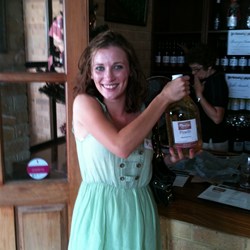 Adele with her Flagon