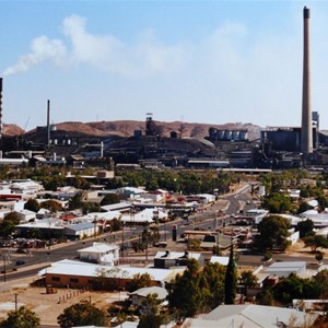 Mt. Isa - the industrial heart of the town.