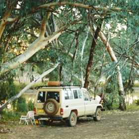 Almost home - camped at Bollon