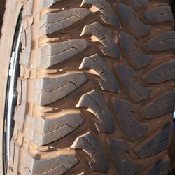 Shoulder area of the Open Country MT