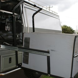 Slide in dropped position 30 cm lower