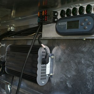 BMS unit mounted in rear pod