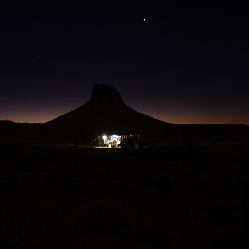 Brighter than the Versalight - Tuck Truck LED's at Darlsen Pinnacle 2010