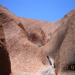 Uluru rock formations