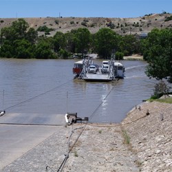 The force of the current can clearly be seen at Walker Flat