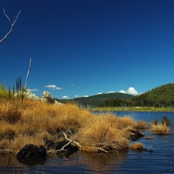 Lake Gordon from the tinnie