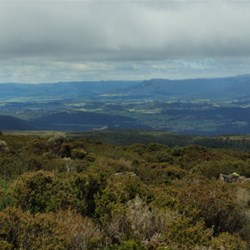 views from Mt Roland