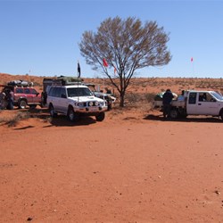 Not much shade out here.