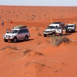 Trapped between 2 dunes