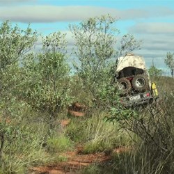 Heading off in search of the McLarty Track