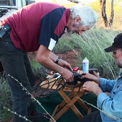 "The Engineers" - Scott and John preparing the readywelder