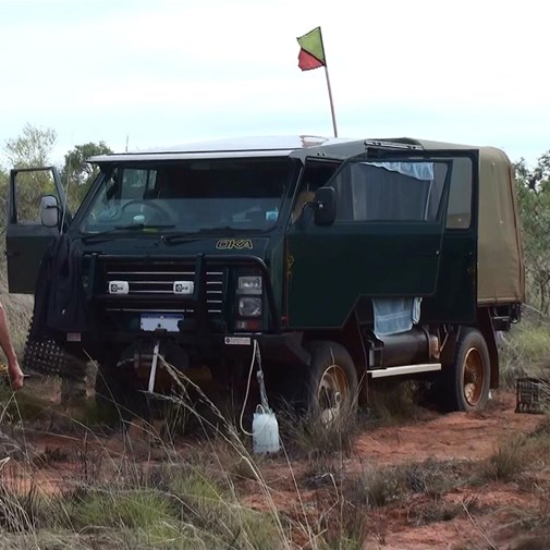 Dave and Pauline mobile Hilton!