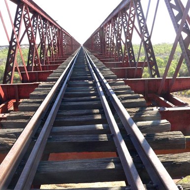 Algebukina Bridge, Oodnadatta Track, SA