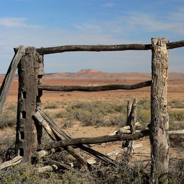 Old yards, Dalhousie Homestead, SA