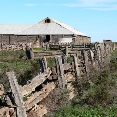 Old Woolshed, Lake Mungo, NSW