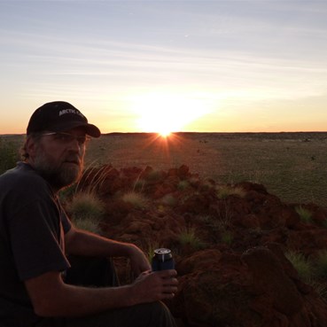 Sunset atop the Whithorns