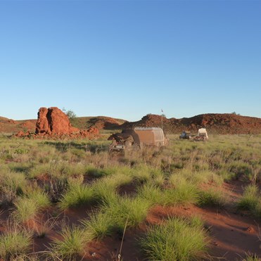 Pulling into the Whithorn's after a long day on the APT