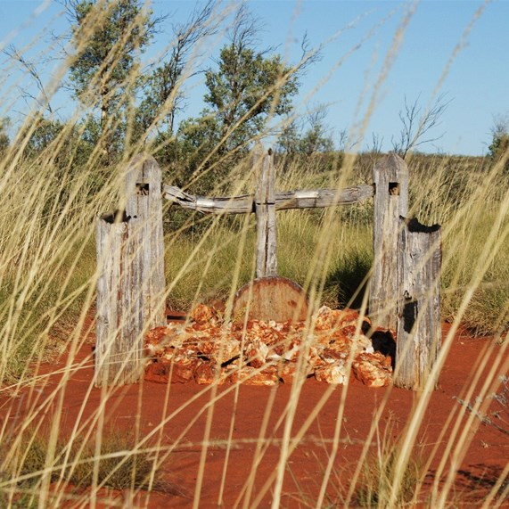 Lonely Grave at Well 49 - Canning Stock Route 2009
