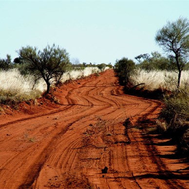 The Canning looking south from Well 33 - 2007