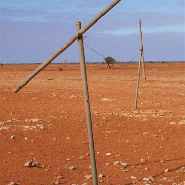 Reminders of an unforgiving land - Premier Downs, Connie Sue Hwy 2009