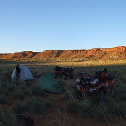 Camp in the Yandagooge Valley - Rudall River 2008
