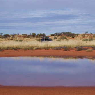 Water Filled Claypan between Mt Webb & Lake McKay WA - 2009