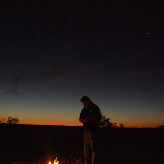 Hugh - Simpson Desert fire 2007