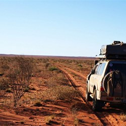 On the road to nowhere - Talawana near Midway well