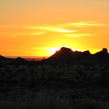 Tanami Sunset - Mt Wilson area July 2013