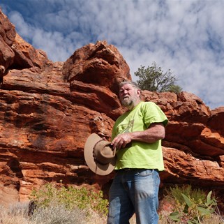 In the land he loves - Dick Kimber 2014