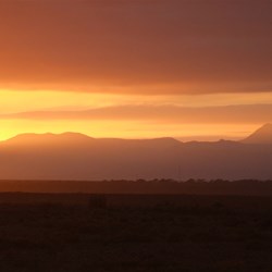 Augusta Sunrise - Looking over the Flinders north of Port Augusta