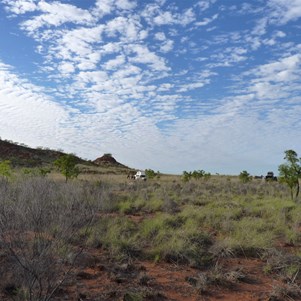 The hill overlooking our camp 14 July 10 - APT