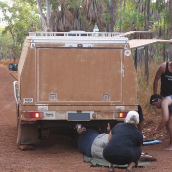 Getting the beast off its arse.