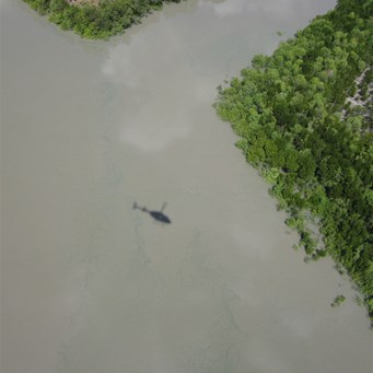 Shadow on the lower Mitchell