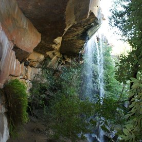 The cascade - Little Merton Falls