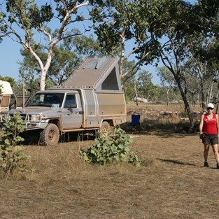 Our Camp at Dunmarri - KER